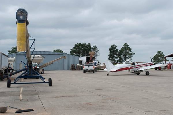 <p>Aerial Application 2015- cover crop seeding</p>